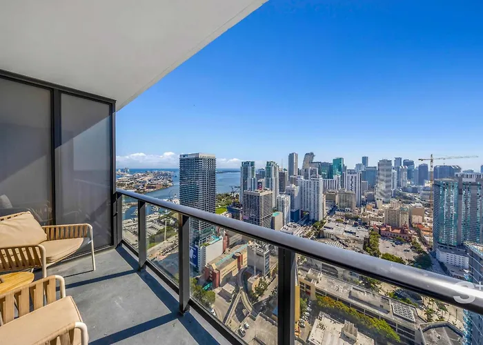 Sky High Stay Sleek Studio In The Heart Of The City