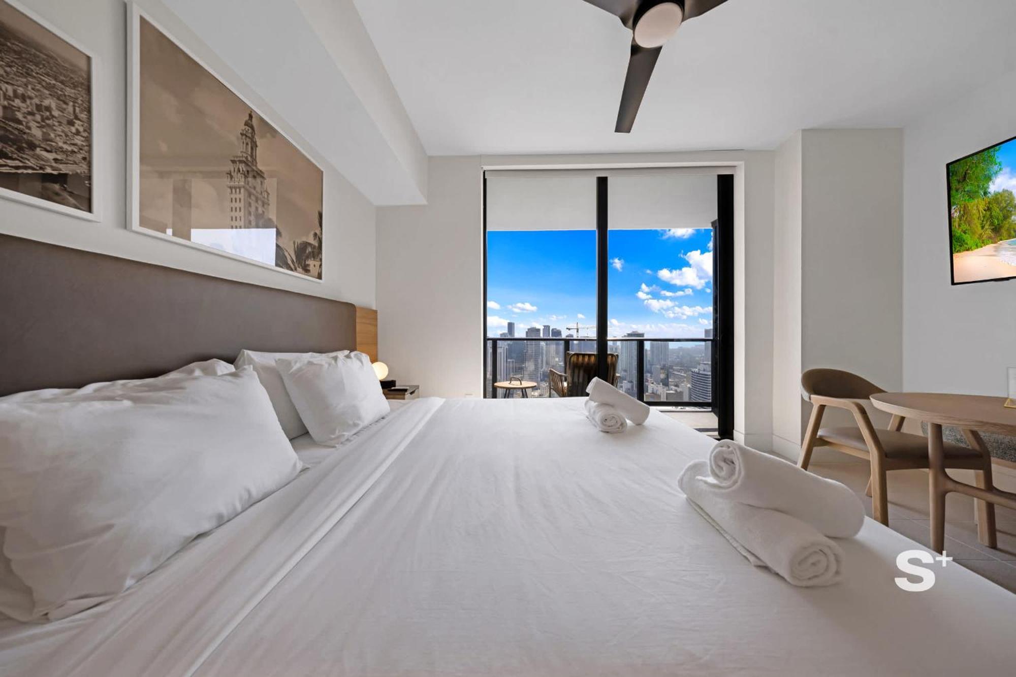 Sky High Sleek In The Heart Of The Appartamento Miami