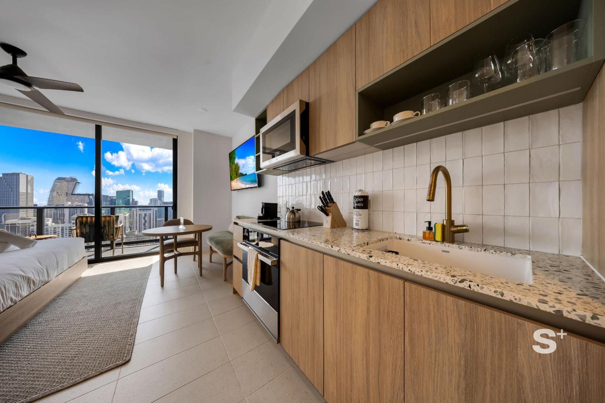 Sky High Sleek In The Heart Of The Appartamento Miami